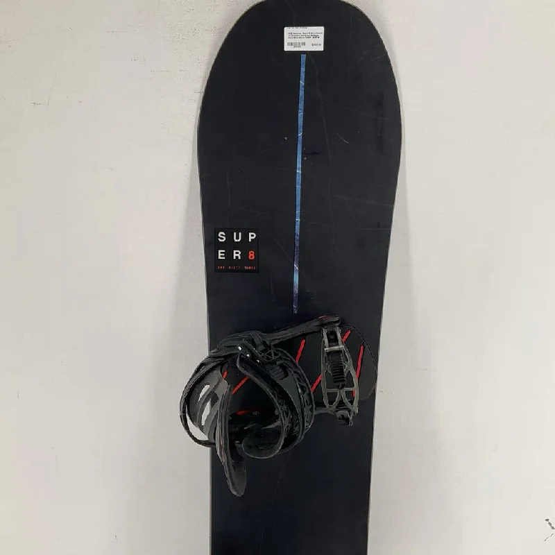 2022 Salomon Super 8 Snowboard w/ Salomon Hologram Bindings