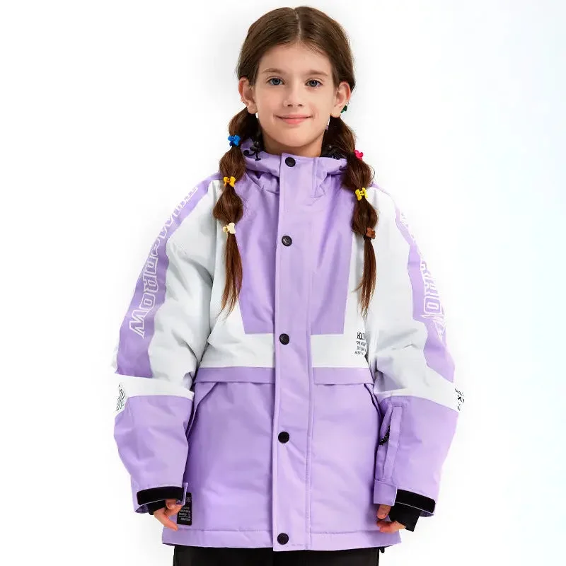 2024 Winter Button-up Snow Jacket Warm Sports Costumes