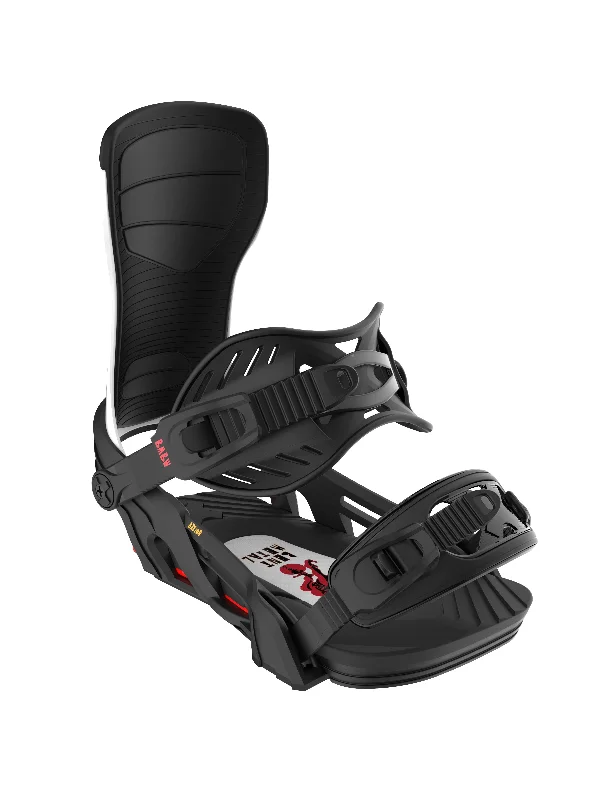 2025 Bent Metal Men's Axtion Snowboard Binding - Black / White