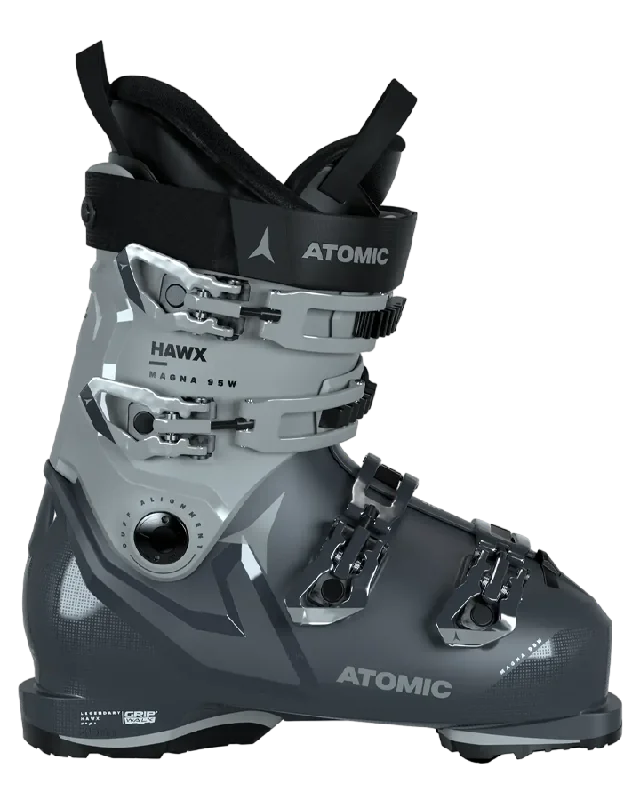 Atomic Hawx Magna 95 GW Womens Ski Boots - Grey Blue / Light Grey / Black - 2023