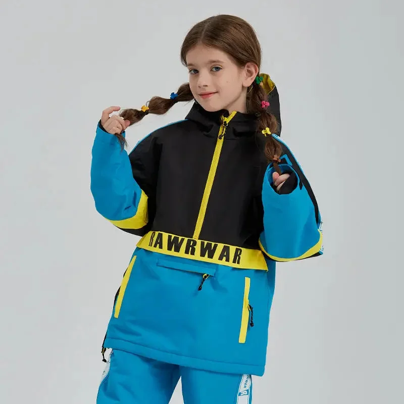 Kids' Insulated Snow Ski Anorak Jacket