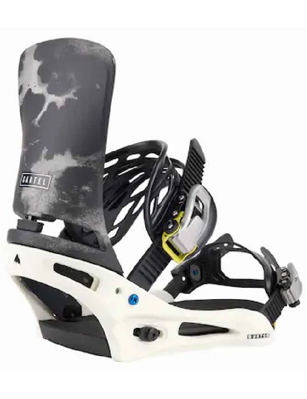 Burton Cartel Re:Flex Snowboard Binding 2024 | White/Graphic