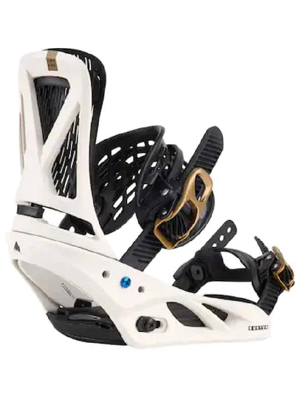 Burton Escapade Re:Flex Snowboard Binding 2024 | White/Gold