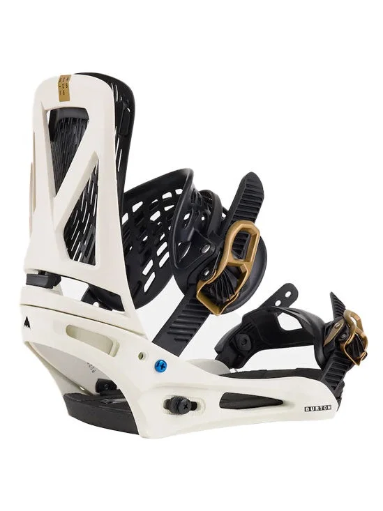 Burton Genesis Re:Flex Snowboard Binding 2024 | White/Gold