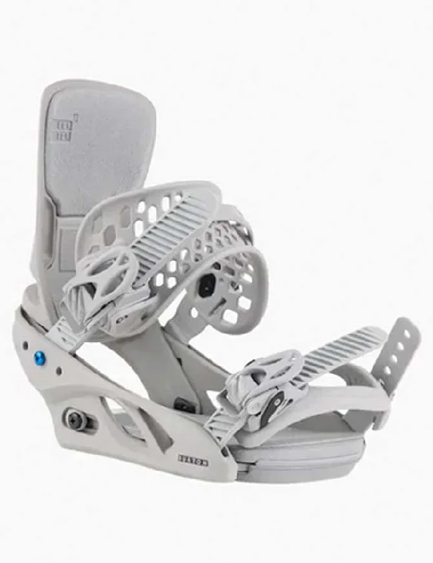 Burton Lexa X Snowboard Binding 2024 | Gray/Logo