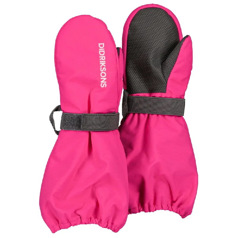 Didriksons Biggles Mittens - True Pink