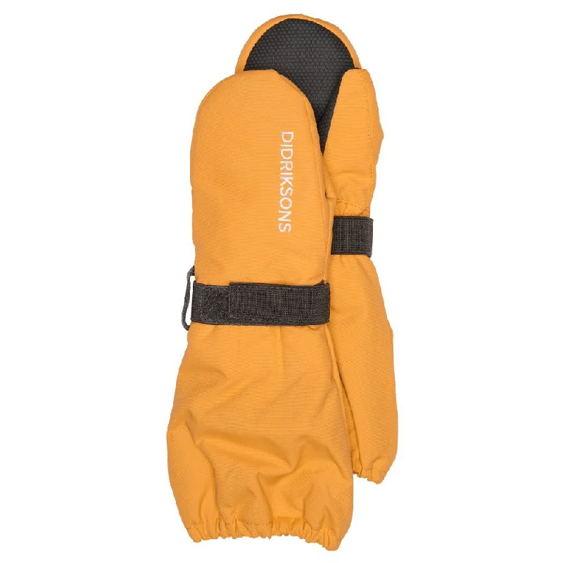 Didriksons Biggles Ski Mittens - Fire Yellow