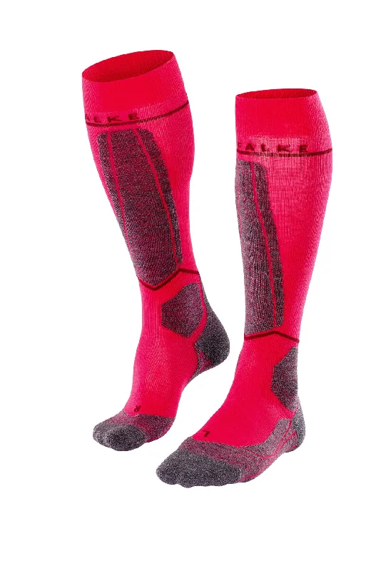 Falke SK4 Ladies Advanced Energizing Ski Socks in Rose