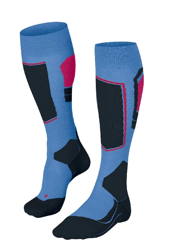 Falke SK4 Ladies Ski Socks in Blue