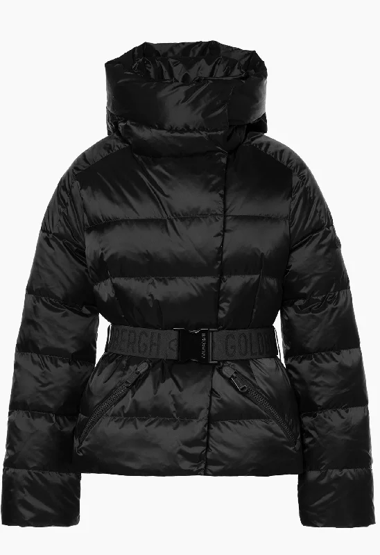 Goldbergh Bea Downfilled Ski Jacket in Black