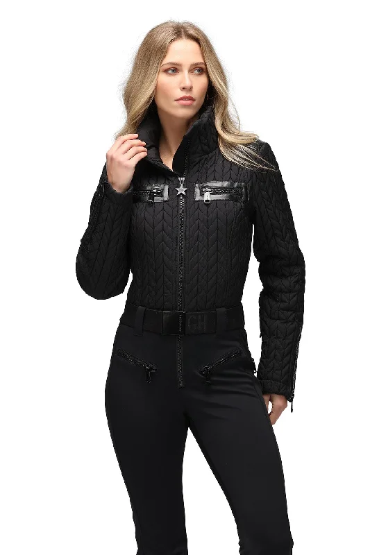 Goldbergh Vision All in One Ski Suit in Black