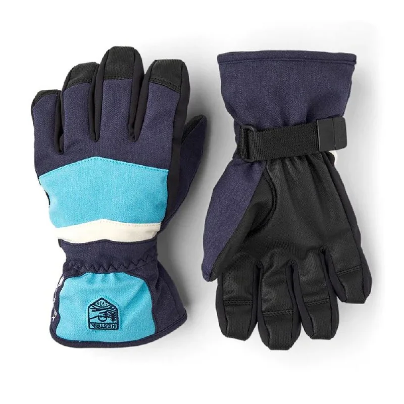 Hestra Atlas Gore-Tex Kids Ski Gloves - Navy