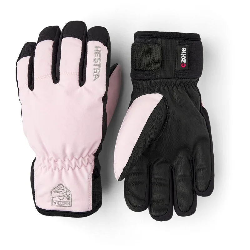 Hestra Ferox Primaloft Kids Ski Gloves - Pink (32990)