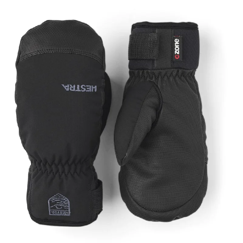 Hestra Ferox Primaloft Kids Ski Mittens - Black (32991)