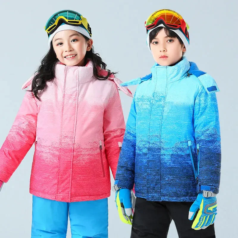 Hotian Kids Insulated Hooded Snow Jacket