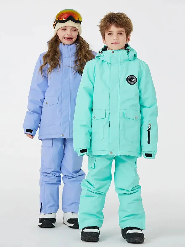 New Winter Hooded Snow Jackets & Pants for Kids