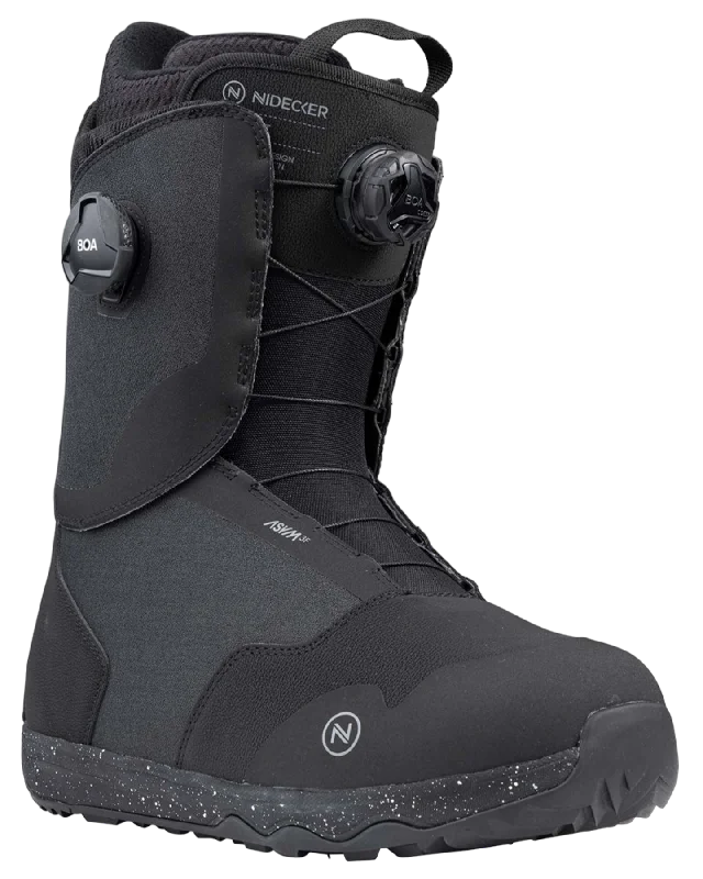 Nidecker Men's Rift Snowboard Boots - Black - 2024