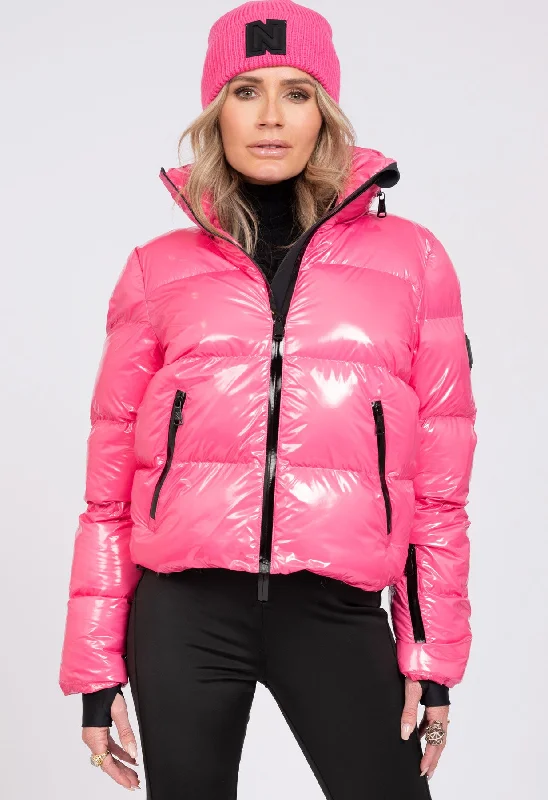 Nikkie Gstaad Laquer Pink Ski Jacket