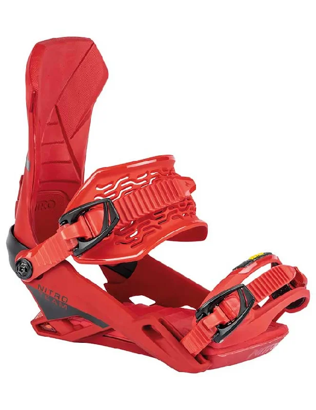 Nitro Team Snowboard Binding 2024 | Red