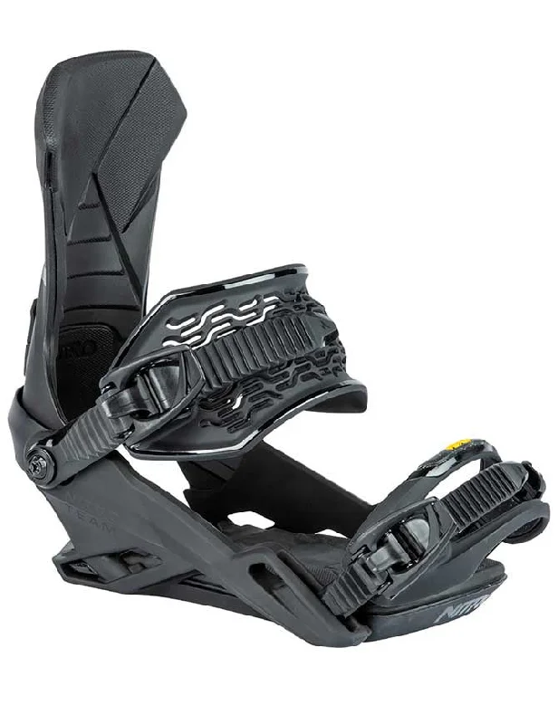 Nitro Team Snowboard Binding 2024 | Ultra Black