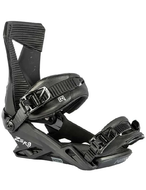 Nitro Zero Snowboard Binding 2024 | Ultra Black