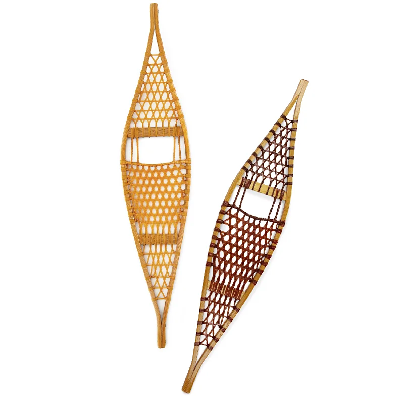 Ojibwa Wooden Snowshoes