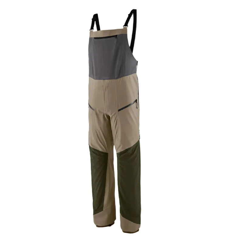 PATAGONIA SnowDrifter Snowboard Bib Pants Seabird Grey 2025