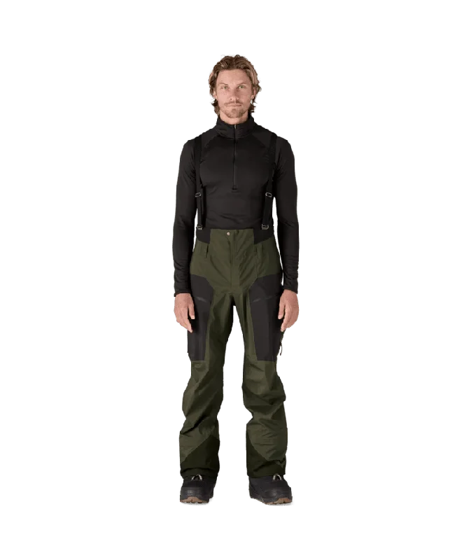 PATAGONIA Untracked Bib Snowboard Pants Pine Green