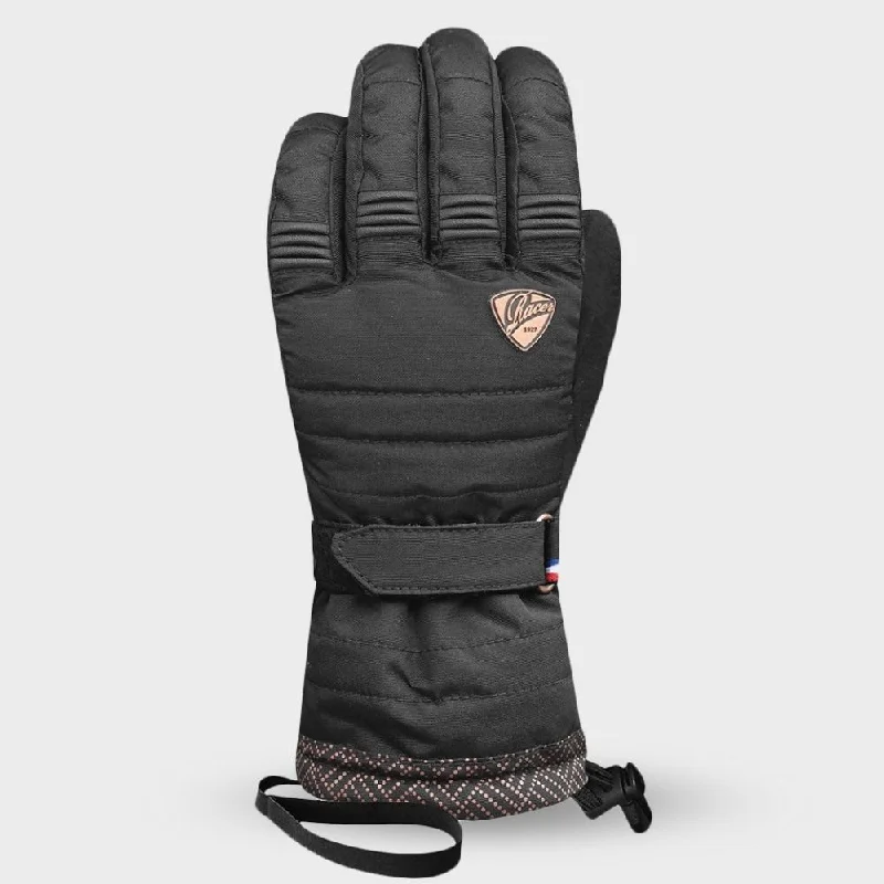 Racer Womens Ski Gloves - Black