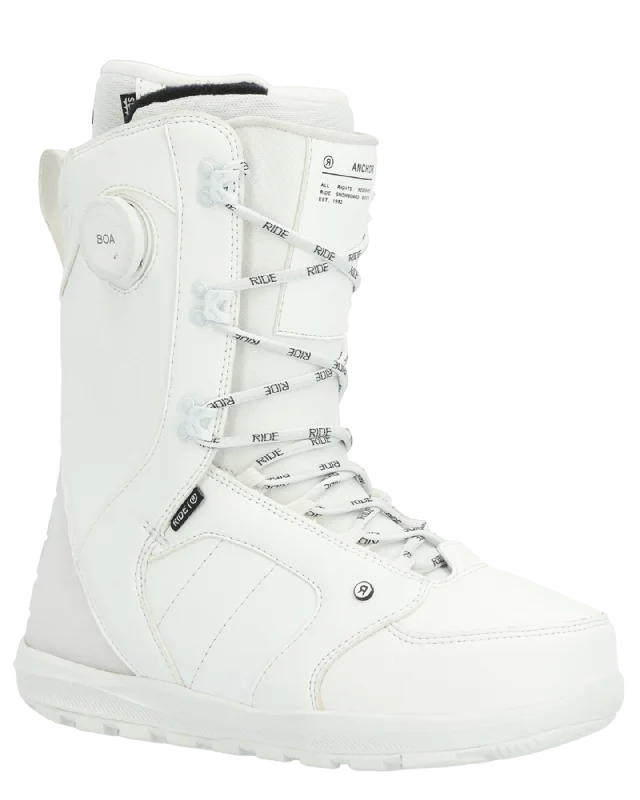 Ride Anchor Snowboard Boots - White - 2024