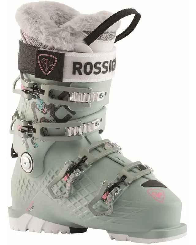 Rossignol Alltrack Pro 100 Women's Ski Boots - Shadow Green - 2023