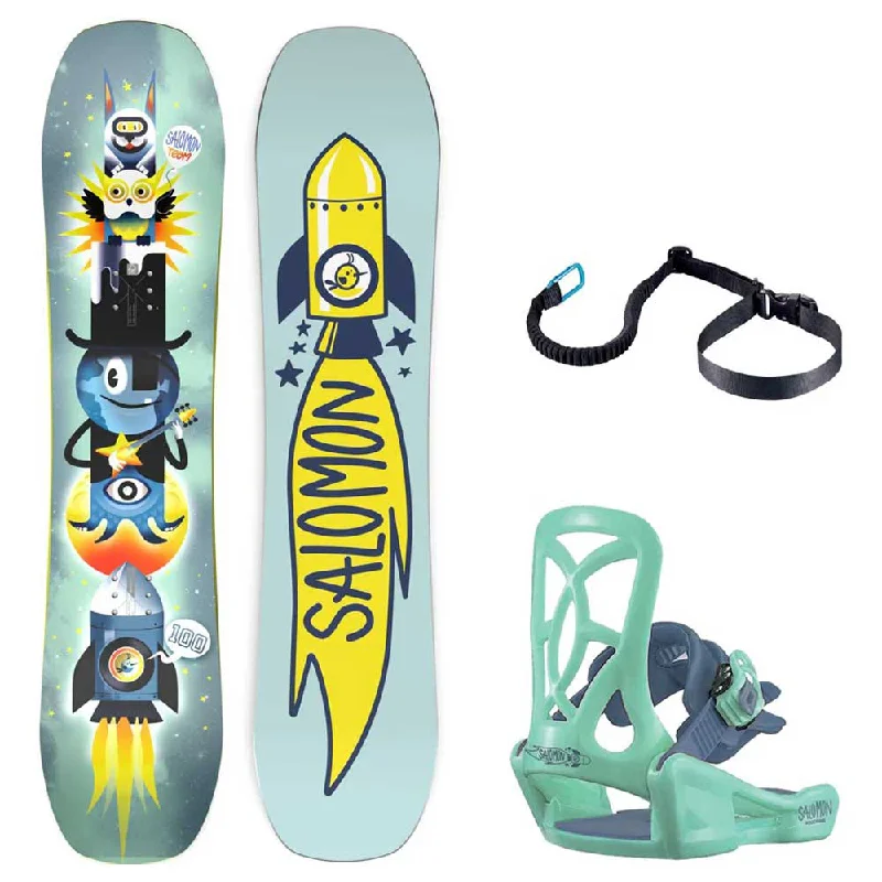 Salomon Team Package Grom Snowboard and Bindings 2025