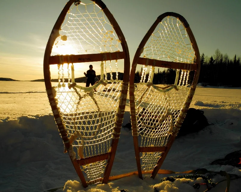 Traditional Snowshoes - DIY Weaving Kit (No Frames)