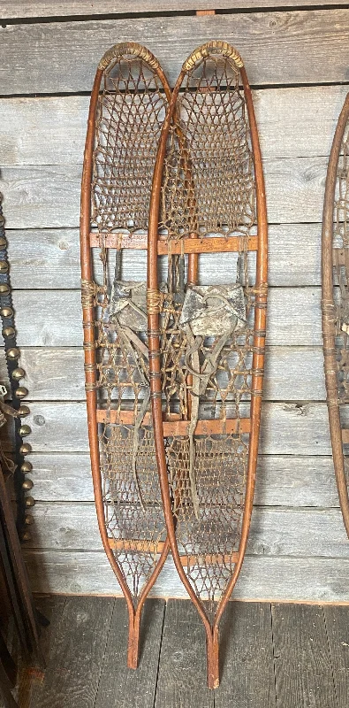 USA Military Snowshoes - Vintage 58" Long Trail Style