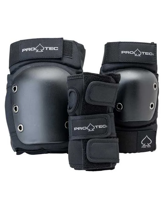 Protec Street Adult Pads 3 Pack | Black