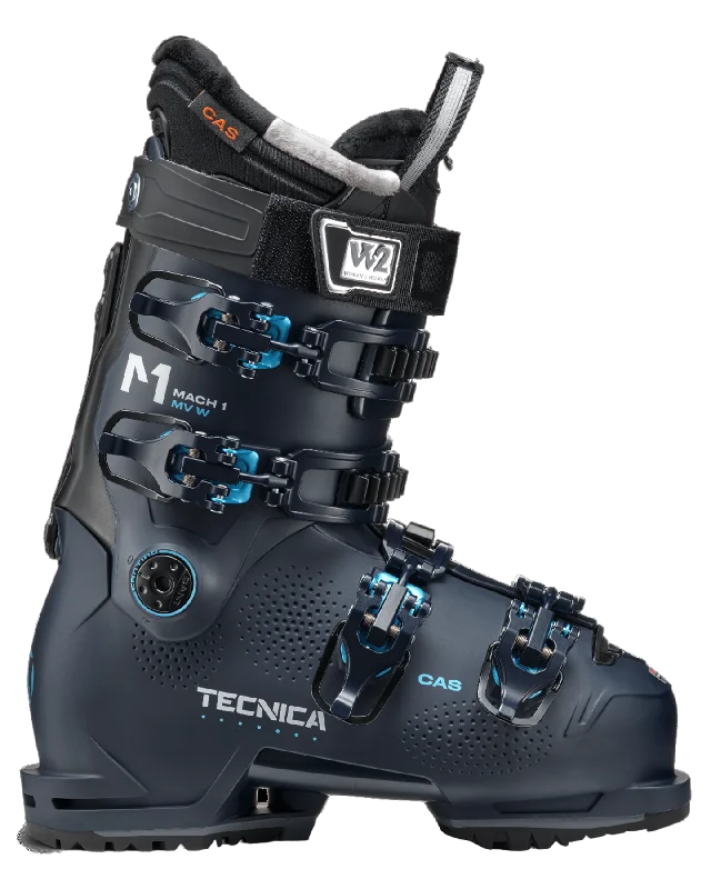 Tecnica Mach1 MV 95 Women's Td GW Snow Ski Boots - Ink Blue - 2024