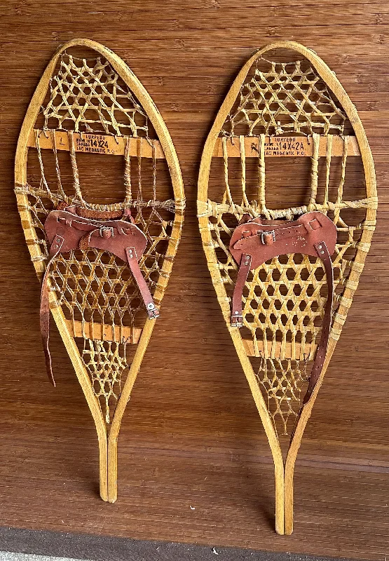 Vintage Wooden Snowshoes - Canada