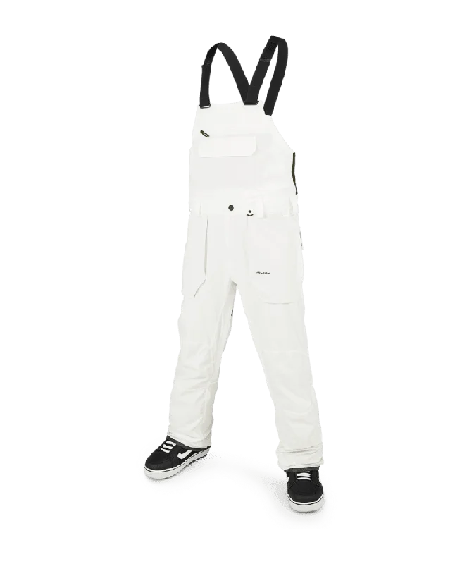 VOLCOM Roan Bib Overall Snowboard Pants White 2024